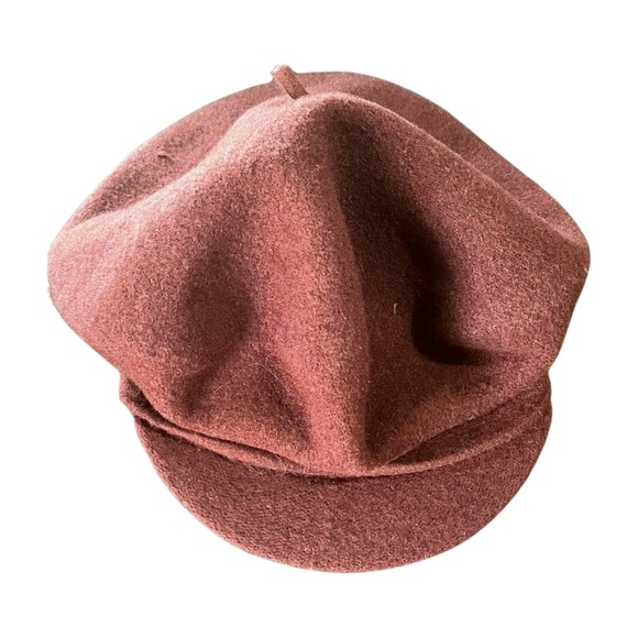 Deadstock NWT Vintage Rich Brown Wool Hat - Picture 1 of 6